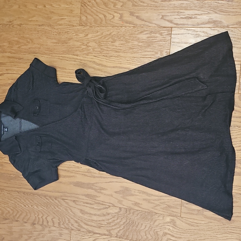 Banana Republic Black Midi Dress